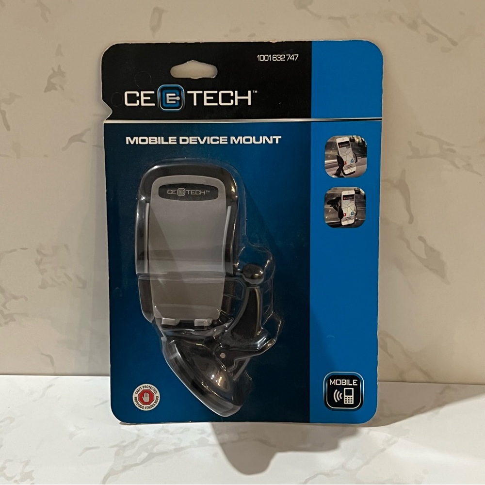 NEW! CE E TECH Cell Phone Mobile Device Mount for Car Dashboard or Windshield